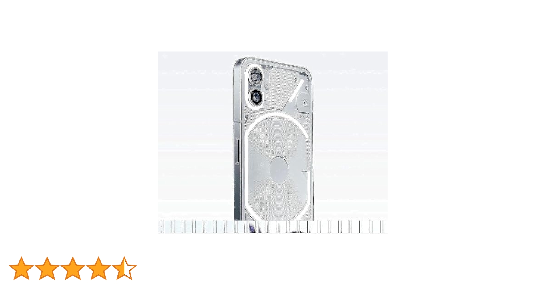 Nothing Phone (1) ホワイト 本体 Nothing Phone (1) price, videos, deals and specs